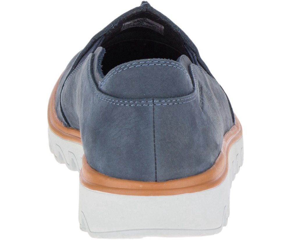 Merrell Slip Ons Męskie Granatowe - Downtown Moc - 805243-ABM